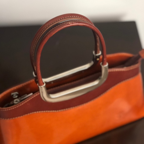 BRAND NEW Genuine Leather Brown Bag made in Italy - Picture 7 of 7